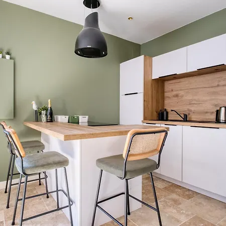 펜션 Maison Cosy Renovee, A Pied, Et Gare *