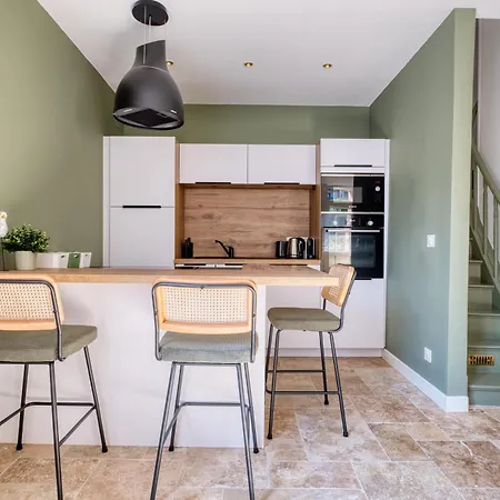 펜션 Maison Cosy Renovee, A Pied, Et Gare